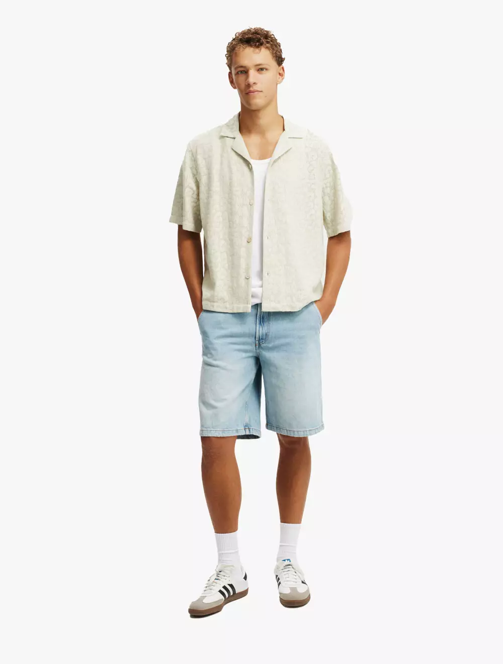 Cotton On - Jeanswears - Denim Short - Carpenter Remi Blue