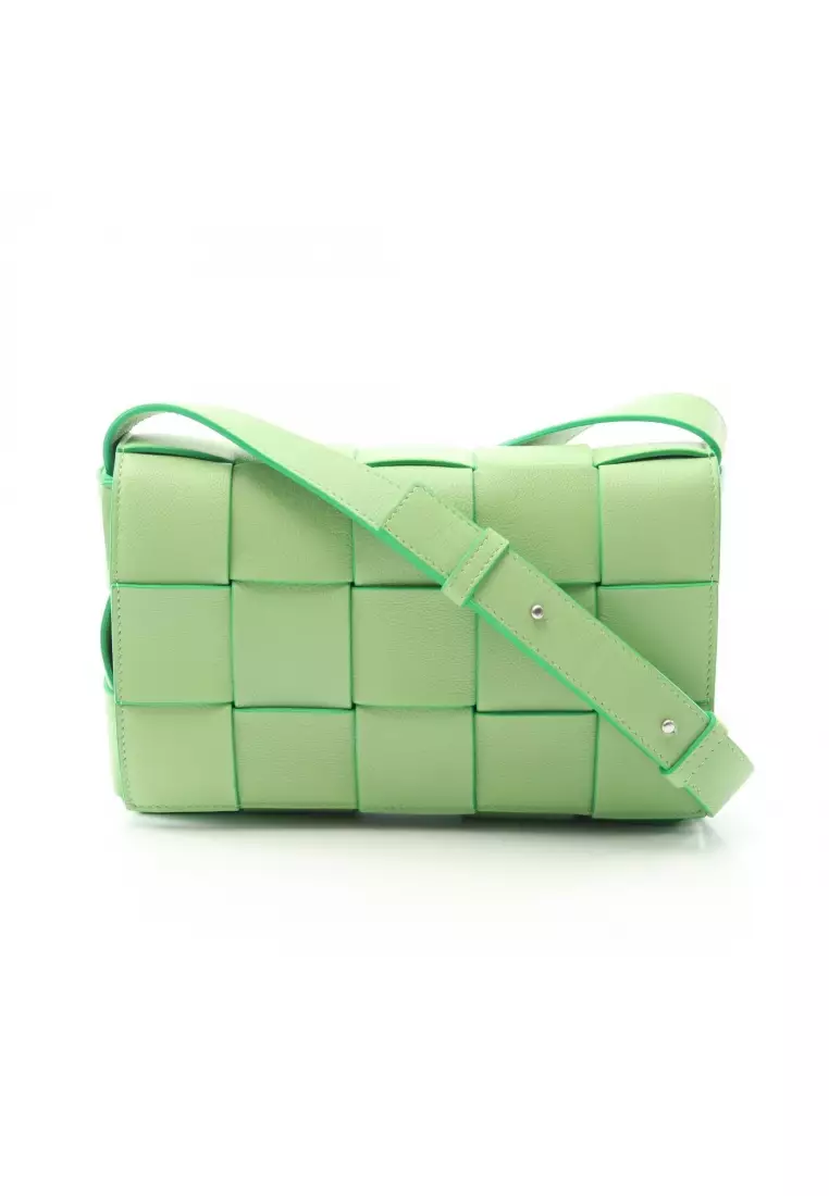 BOTTEGA VENETA Mint Maxi Intrecciato Bag Bottega Veneta Maxi