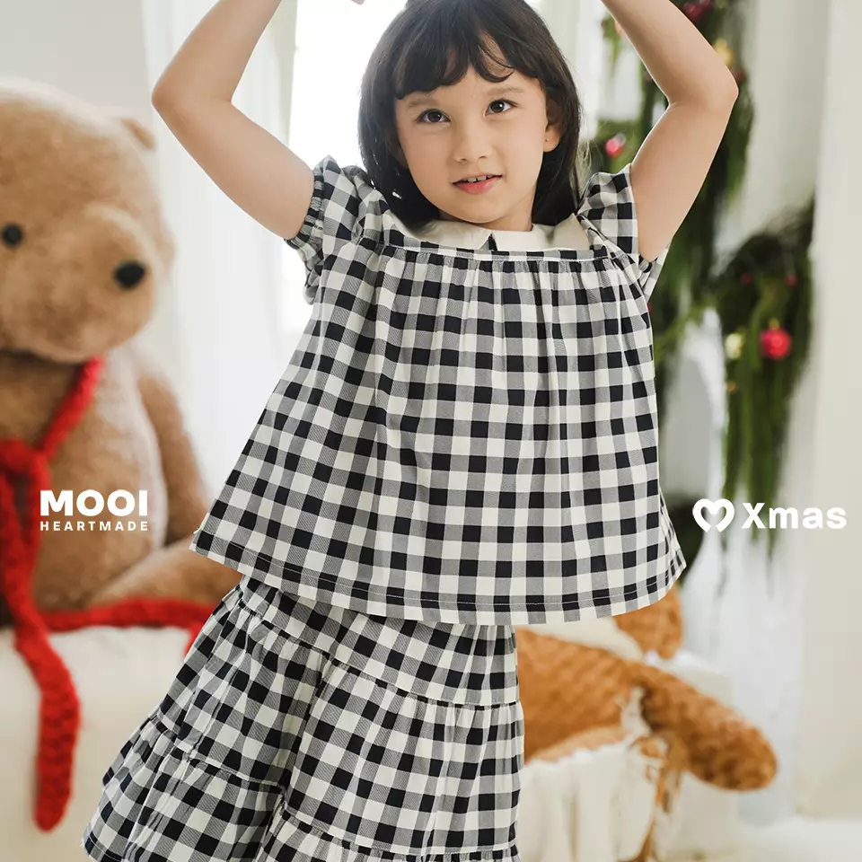 Mooi Setelan Anak Perempuan Elina Set - Deep Navy