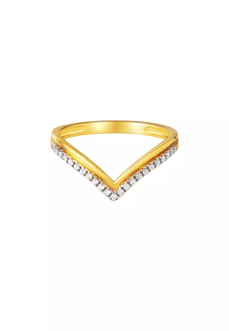 Gold diamond clearance shape