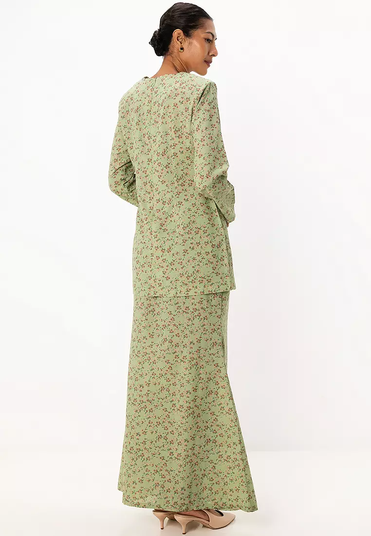 Baju Kurung Moden Zaitun