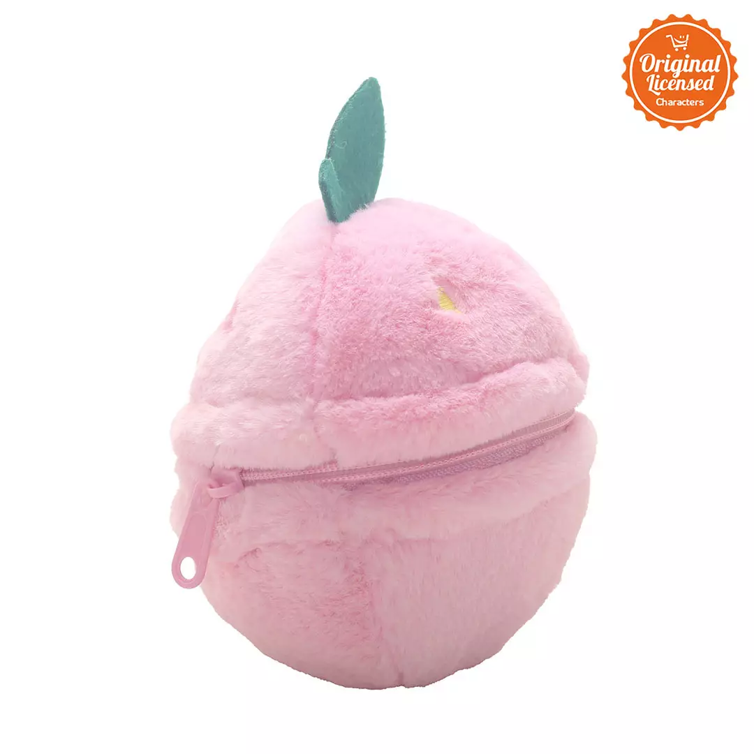 Boneka Resleting Pinguin Strawberry Pink 12 cm