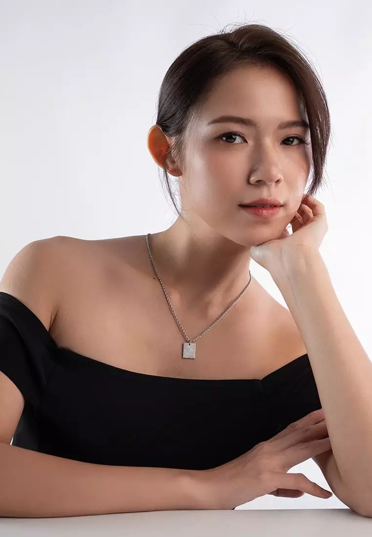 Card Muonionalusta Meteorite Pendant