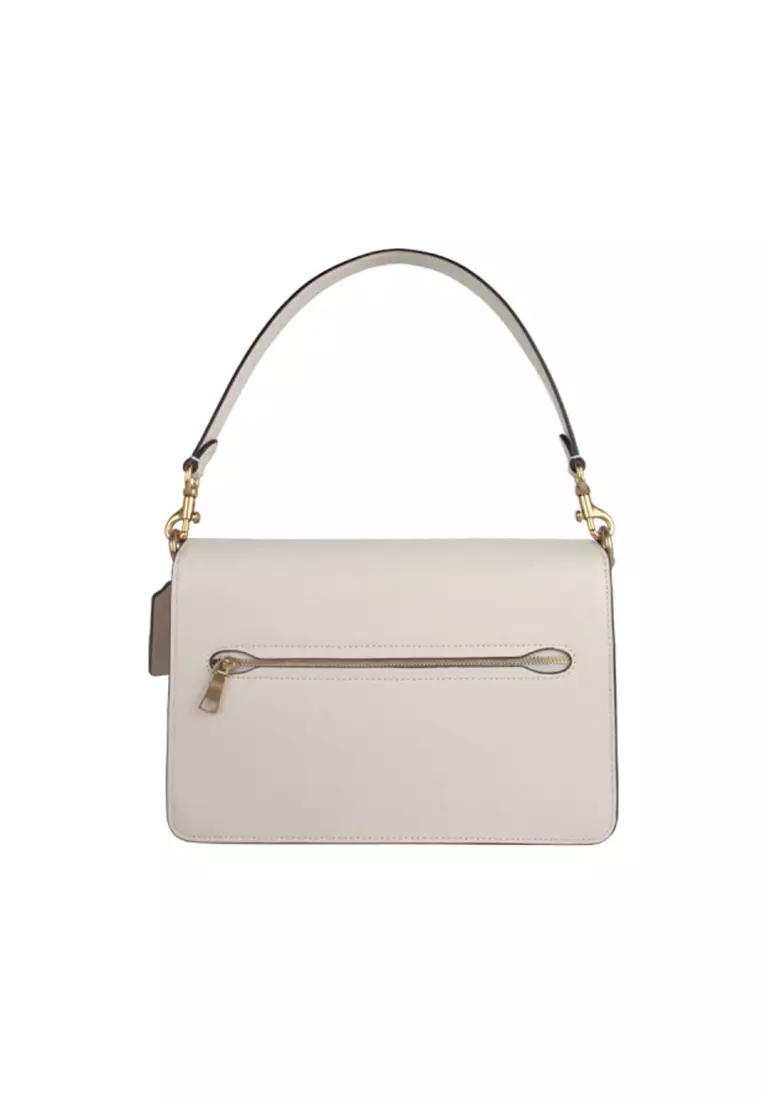 Chain Tabby Shoulder Bag In Chalk White CY919