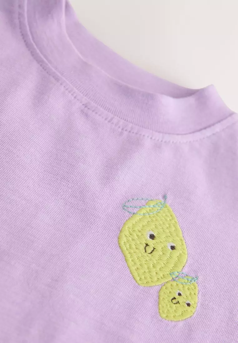 Short Sleeve Embroidered T-Shirt