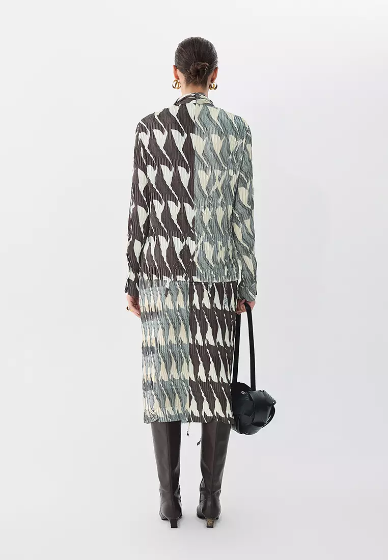 Slim long-sleeved shirt