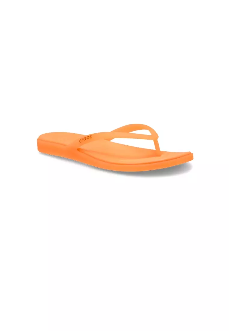 Discount on Crocs  shoes - SKU: Women's Miami Frosted Flip in Orangesicle