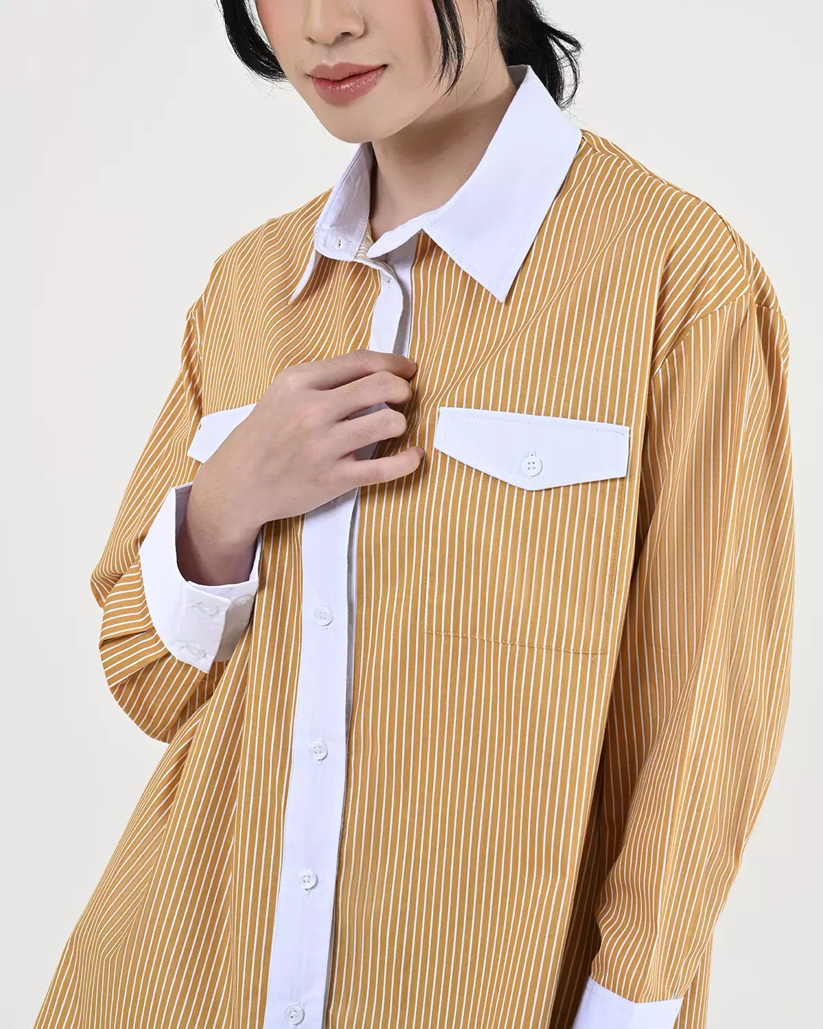 Geulis.id ALAYA SHIRT - Mustard