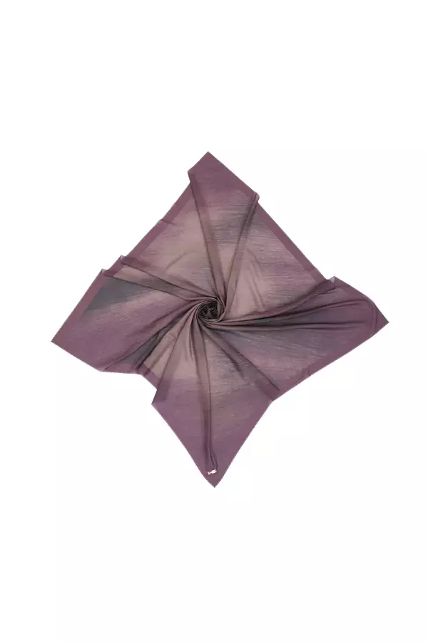 MINIMAL - Zaanera - Scarfs Motif Gradasi - Maroon Warna Maroon