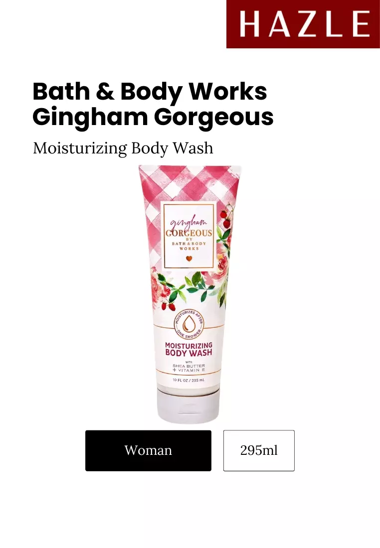 Bath & Body Works Gingham Gorgeous Moisturizing Body Wash Woman 295 ml