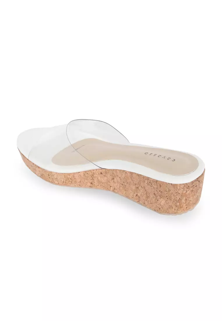 Cavasso Merina Too Wedges White