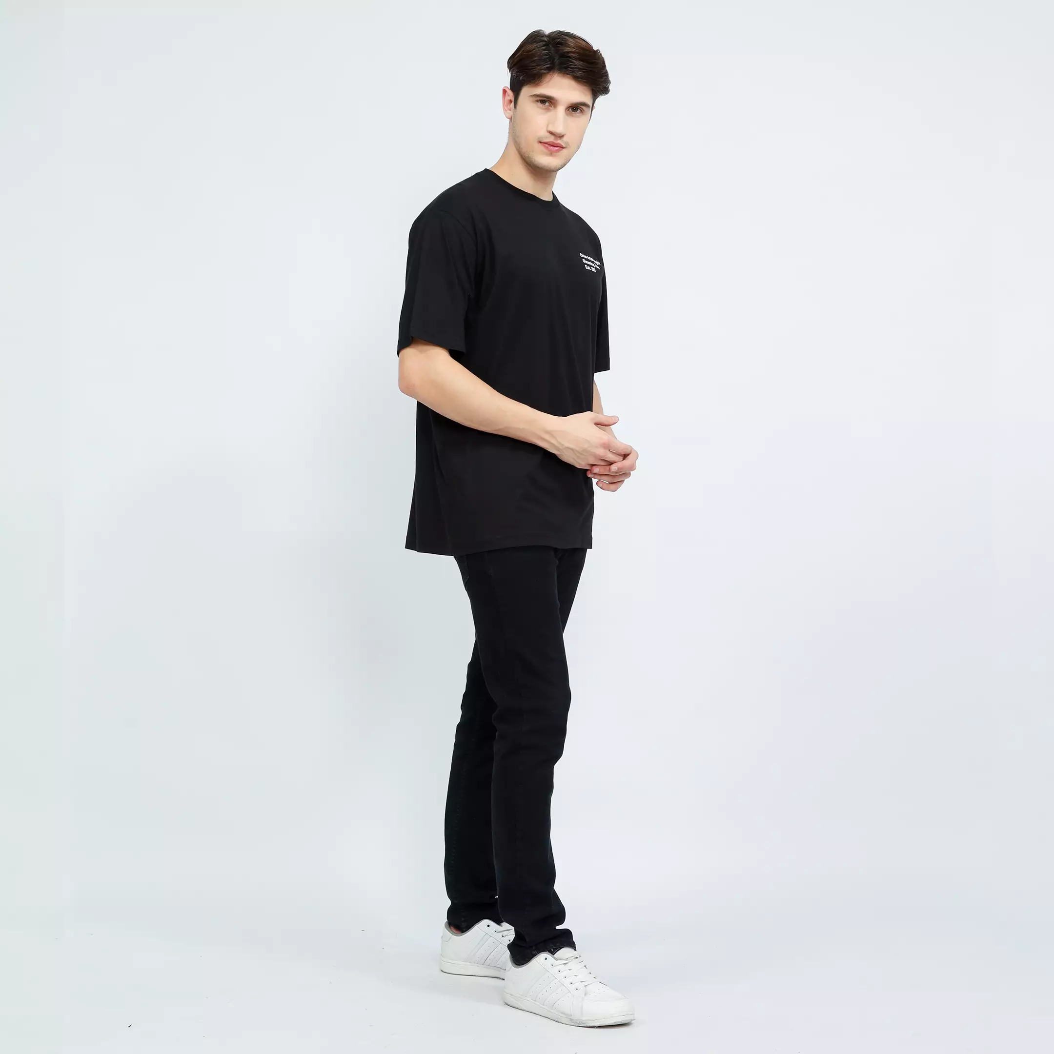 Kaos Design Artiodactyla Hitam Unisex