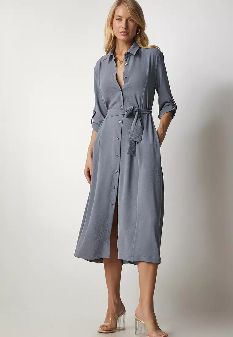 Viscose Shirt Dress