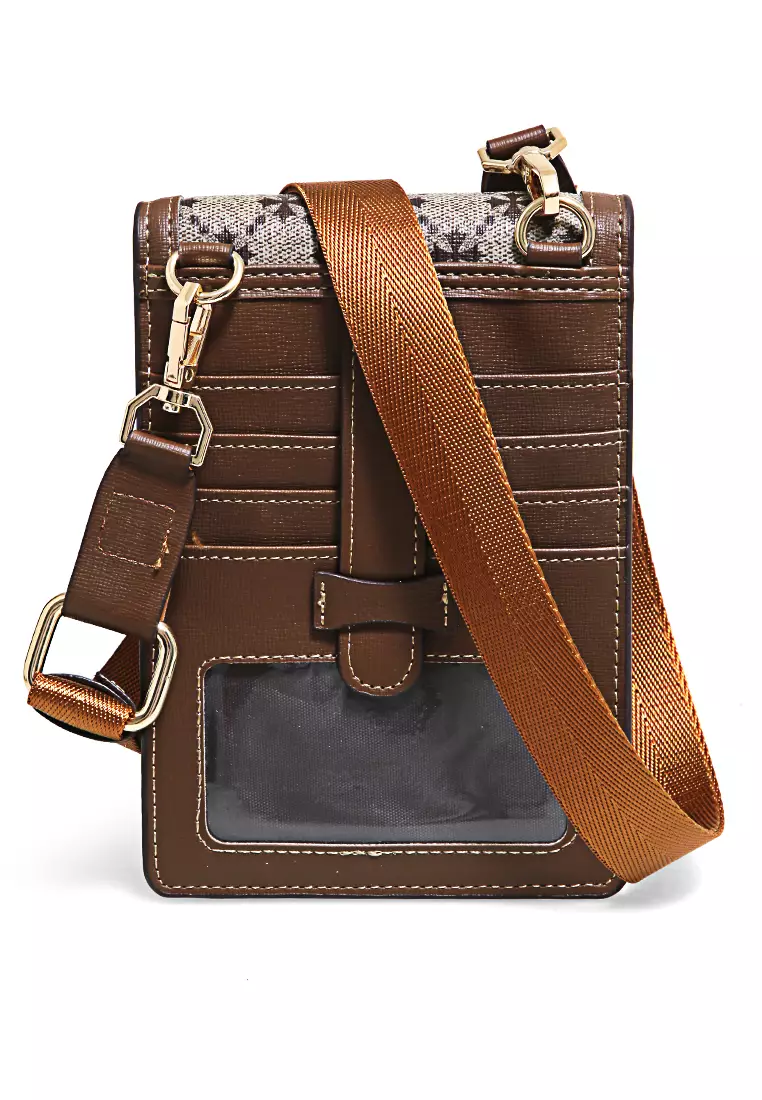 Tas Selempang Wanita Sling Bag Elegant Design Many Pocket Material Leather ORIGINAL