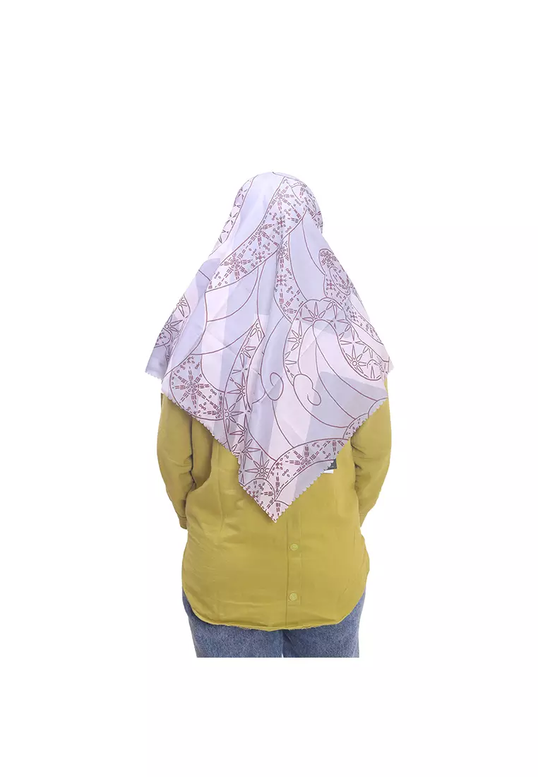 Hijab Scarf Batik Semar Mego Kumala 115x115 cm