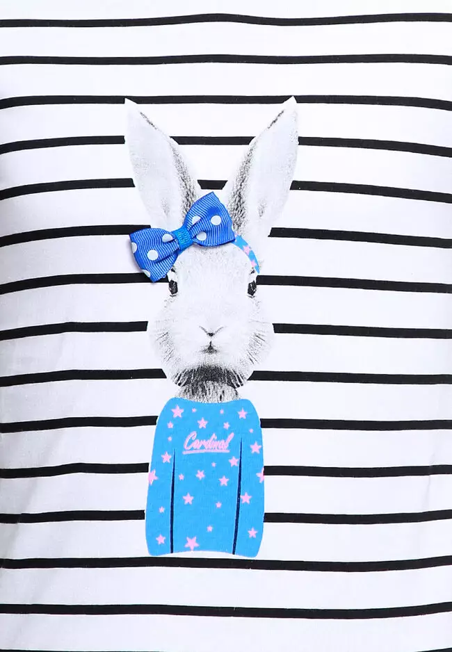 Kaos Hoodie Salur Bunny