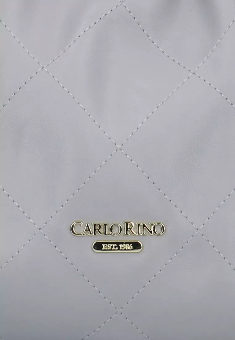 Mira Soft Top Handle Bag - Light Grey