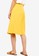 ZALORA BASICS yellow Basic Button Through Midi Skirt 31A85AA686ED57GS_2