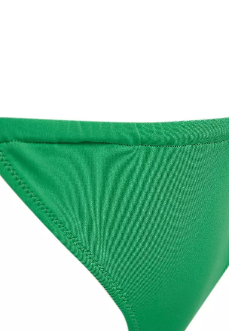 Buy Trendyol Green Tunnel High Leg Bikini Bottoms Online ZALORA Malaysia
