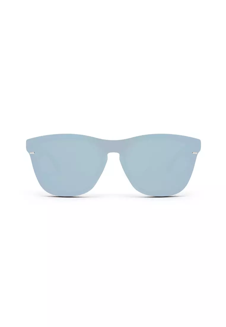 HAWKERS Chrome Black ONE VENM HYBRID Sunglasses for Men and Women. UV400 Protection. Official Product Designed in Spain