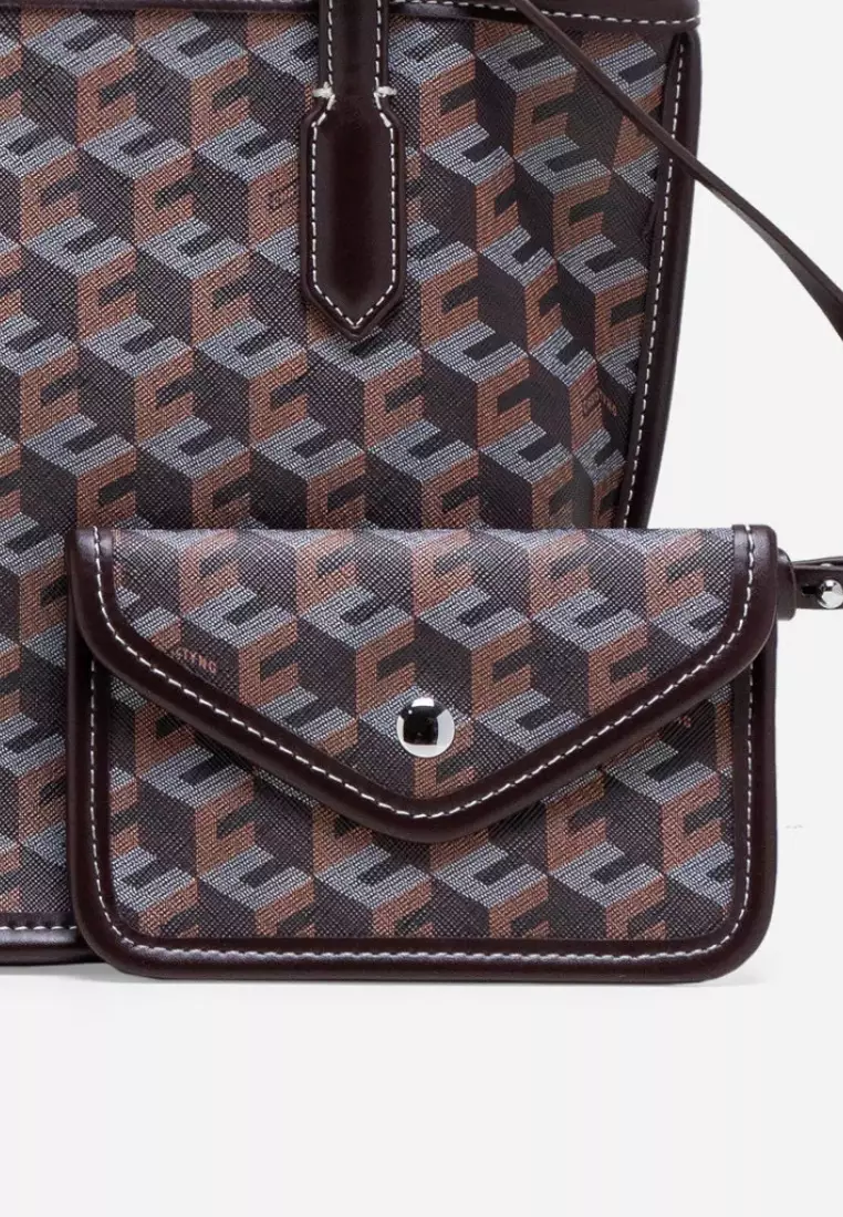 Russo Mini Tote Bag Chestnut Brown