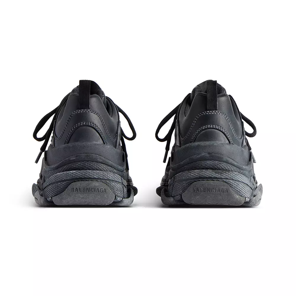 Triple S Sporty Sneakers Black