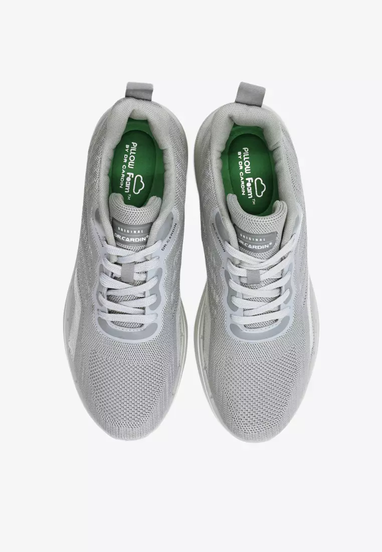 Dr Cardin Men Pillow Foam Lightweight Lace-Up Sneaker JIK-61085