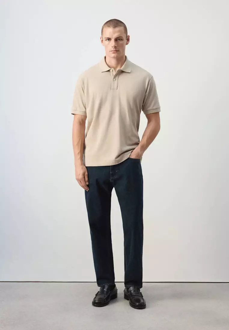 100% Cotton Pique Polo Shirt