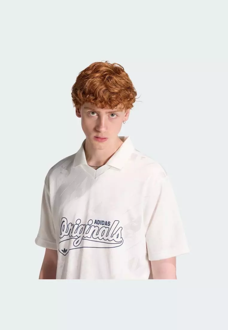Lifestyle JACQUARD ORIGINALS FOOTBALL JERSEY Men White KR7221