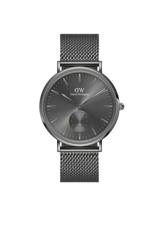 Classic Multi-Eye 40mm Anthracite Grey Dial - Multi Eye Watch for men - Stainless Steel Strap Watch - Fashion Watch - DW Official - Authentic