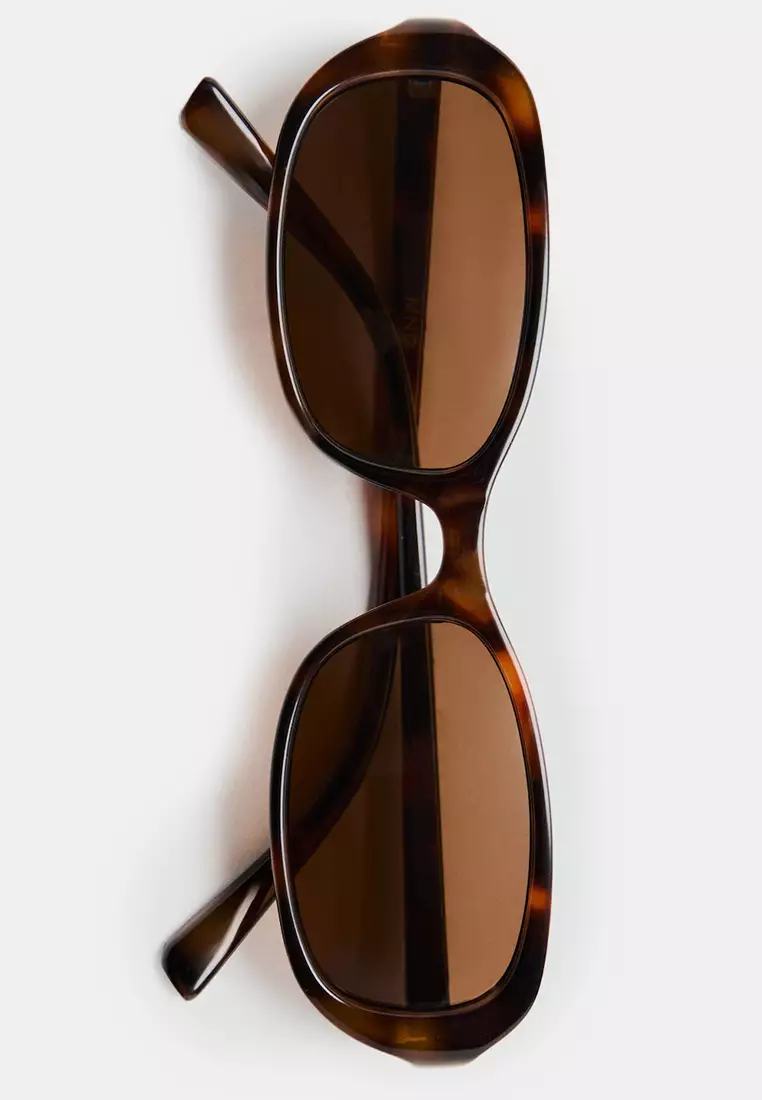 Hailey Bieber x Mango Frame Sunglasses