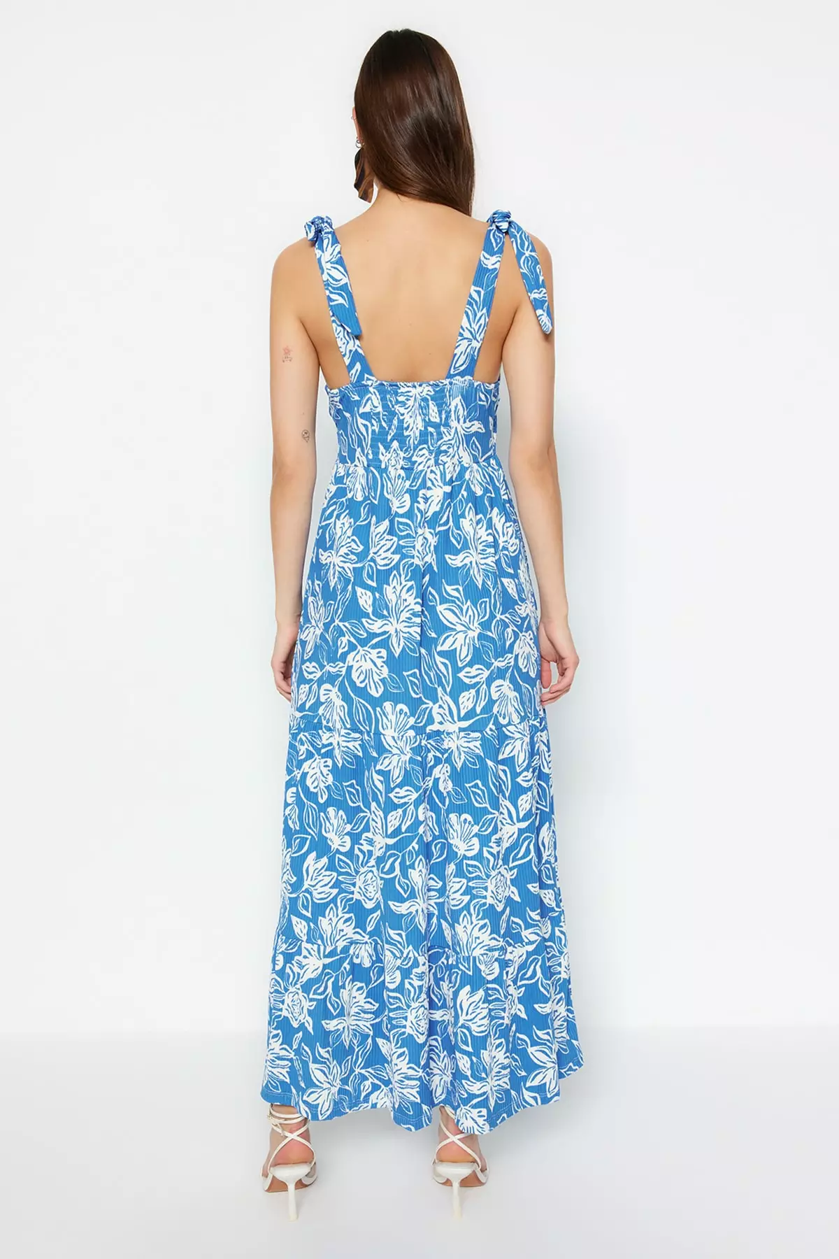 Buy Trendyol Floral Patterned Maxi Dress 2024 Online | ZALORA Singapore