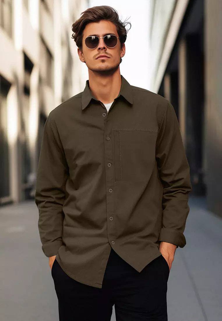 Basic Classic Long Sleeve Shirt