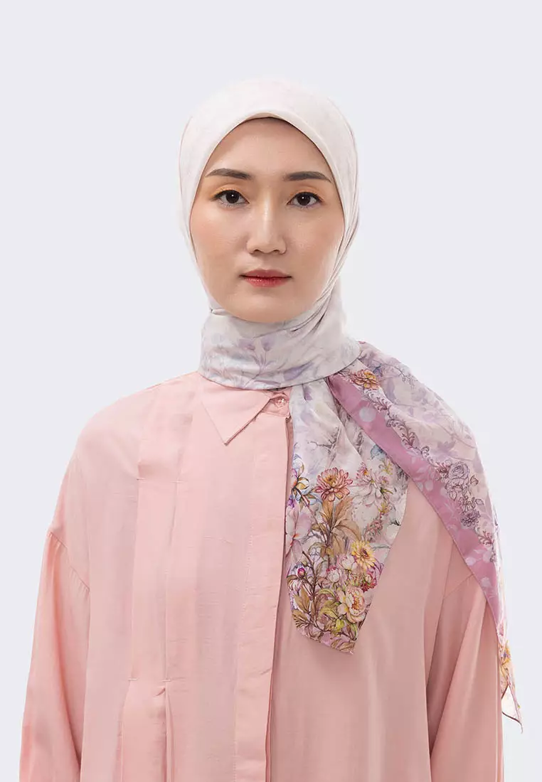 Ria Miranda Baby Pink Florence Scarf