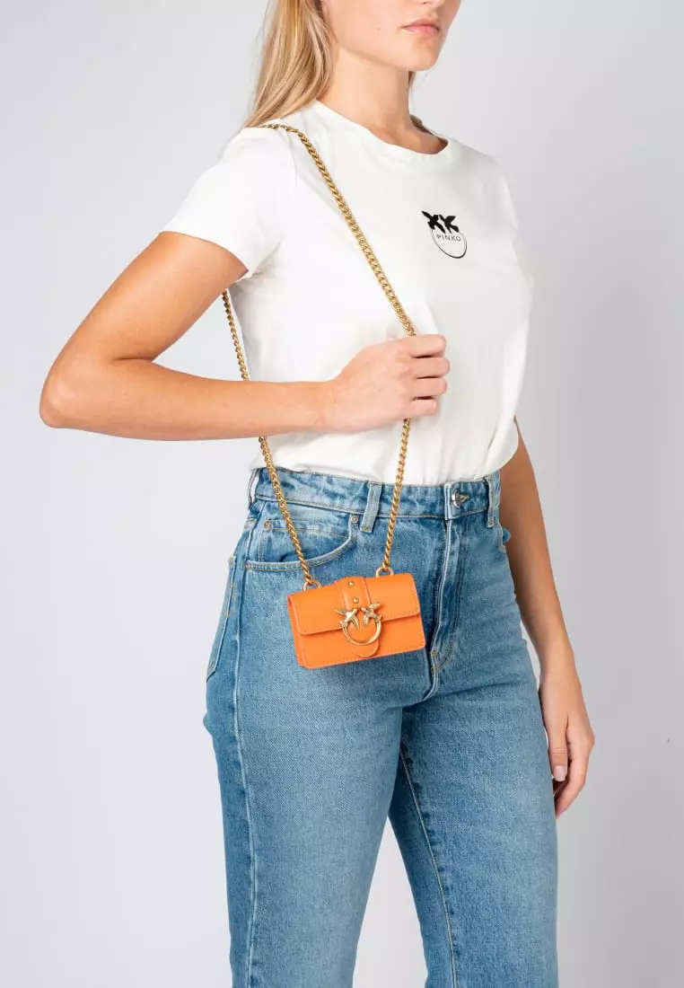 Pinko orange sale bag