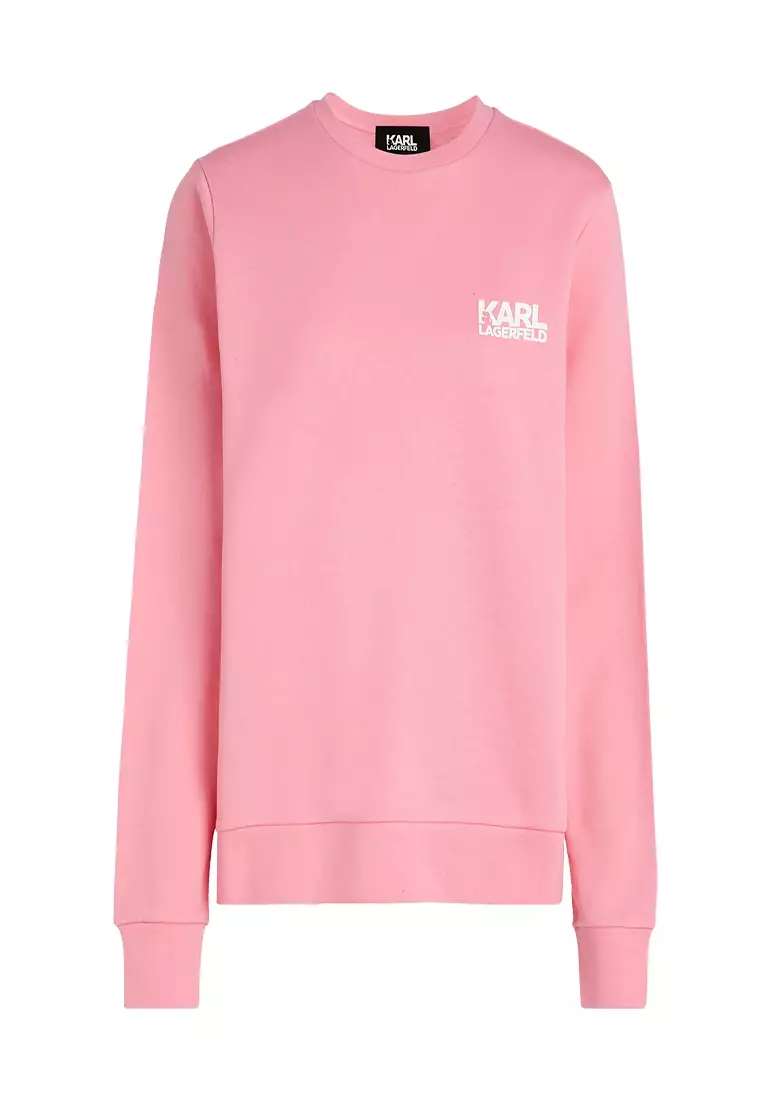 Buy KARL LAGERFELD LNS BLOCK LOGO SWEAT 2023 Online | ZALORA Singapore