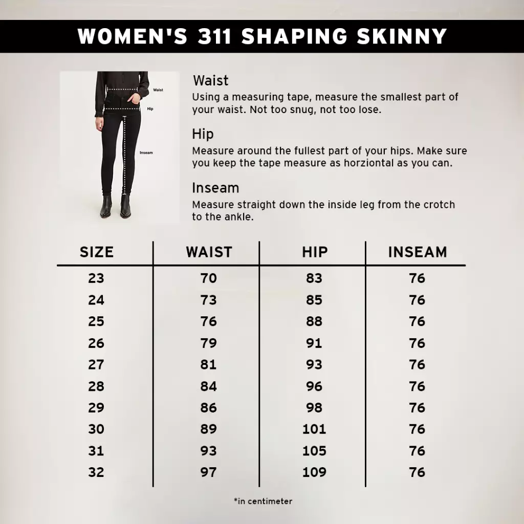 Levi's 311 Shaping Skinny Darkest Sky (19626-0001)