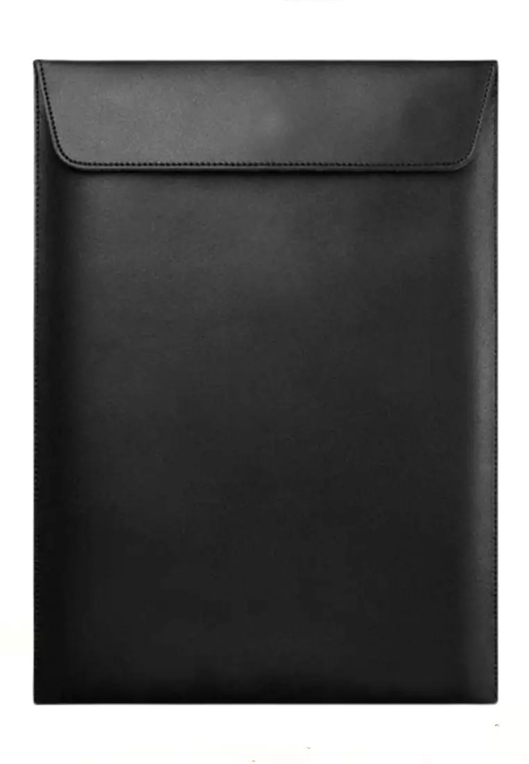 Hugo Sleeve Case Laptop Unisex Pro Retina 13 Inch Model Vertical Material Leather ORIGINAL - Black