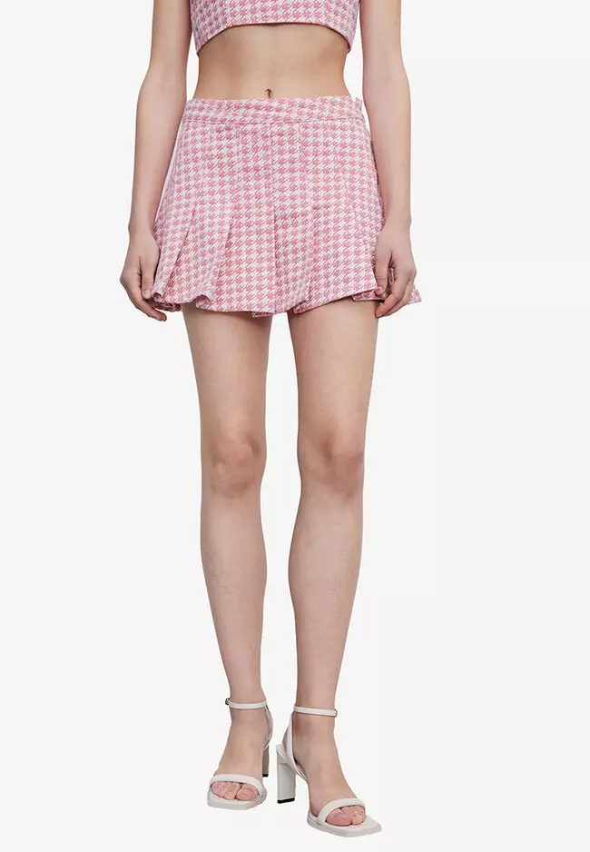 Zalora checkered skirt sale