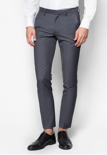 New Grey Skinny Suit Tzalora 衣服尺寸rousers, 服飾, 貼身版型