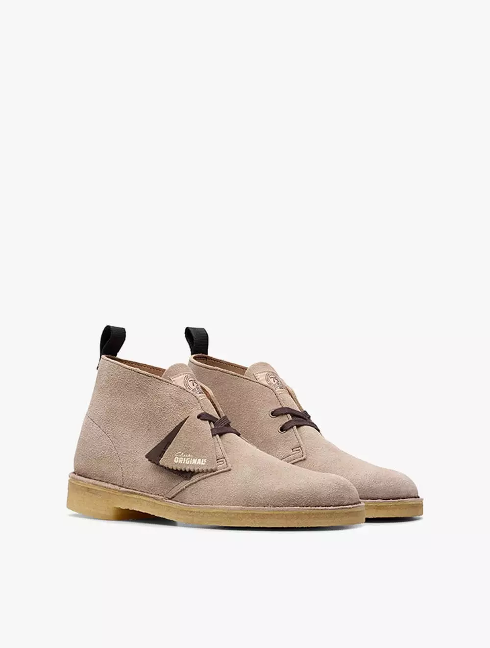 Clarks Desert Boot Wolf Suede