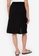ZALORA BASICS black Basic Button Through Midi Skirt 17397AAFFA1E39GS_2