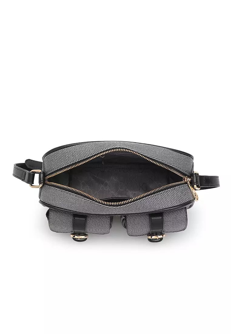 Women's Sling Bag / Crossbody Bag / Shoulder Bag - Black