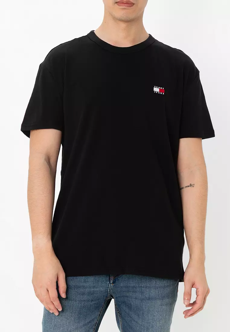 Tommy Badge Crew Neck T-Shirt - Tommy Jeans