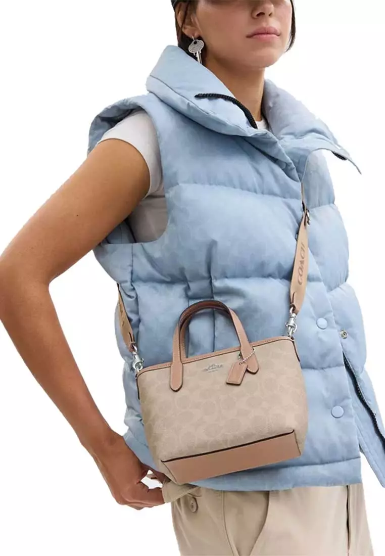 【美品】COACH city tote PREORDER) COACH - City Mini Tote Bag In Signature Canvas