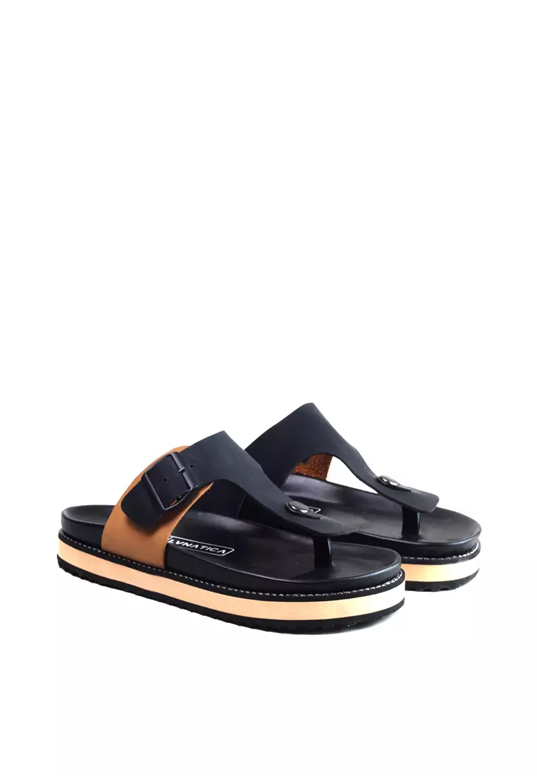 Lvnatica Azka Choco Black Slippers Sandals