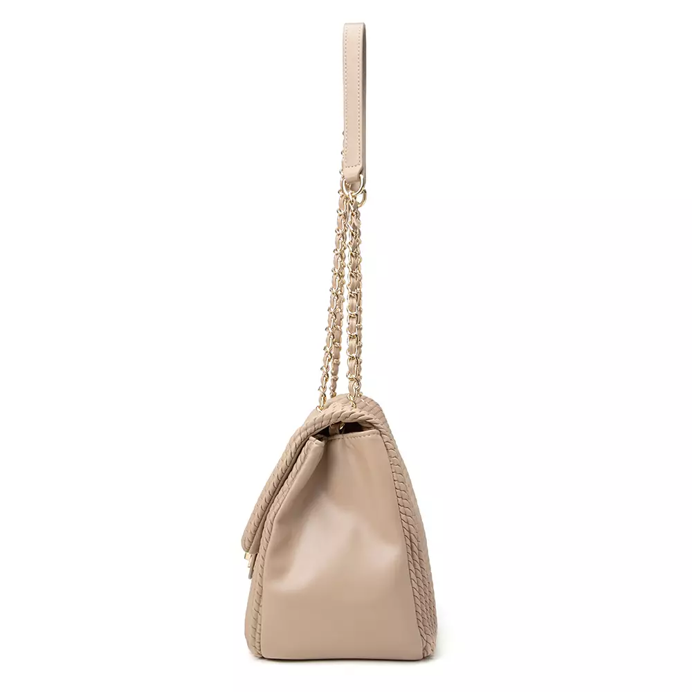 Palomino Frista Shoulderbag Wanita Warna Khaki