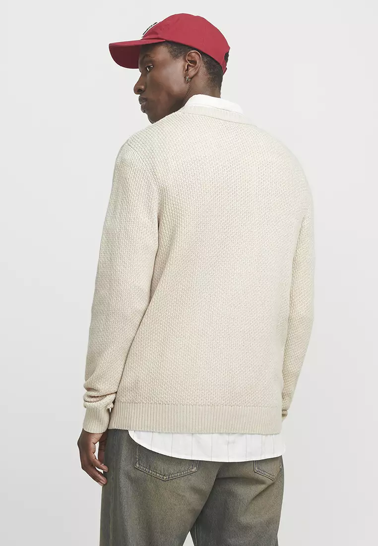 Portland Badge Knit Sweatshirt