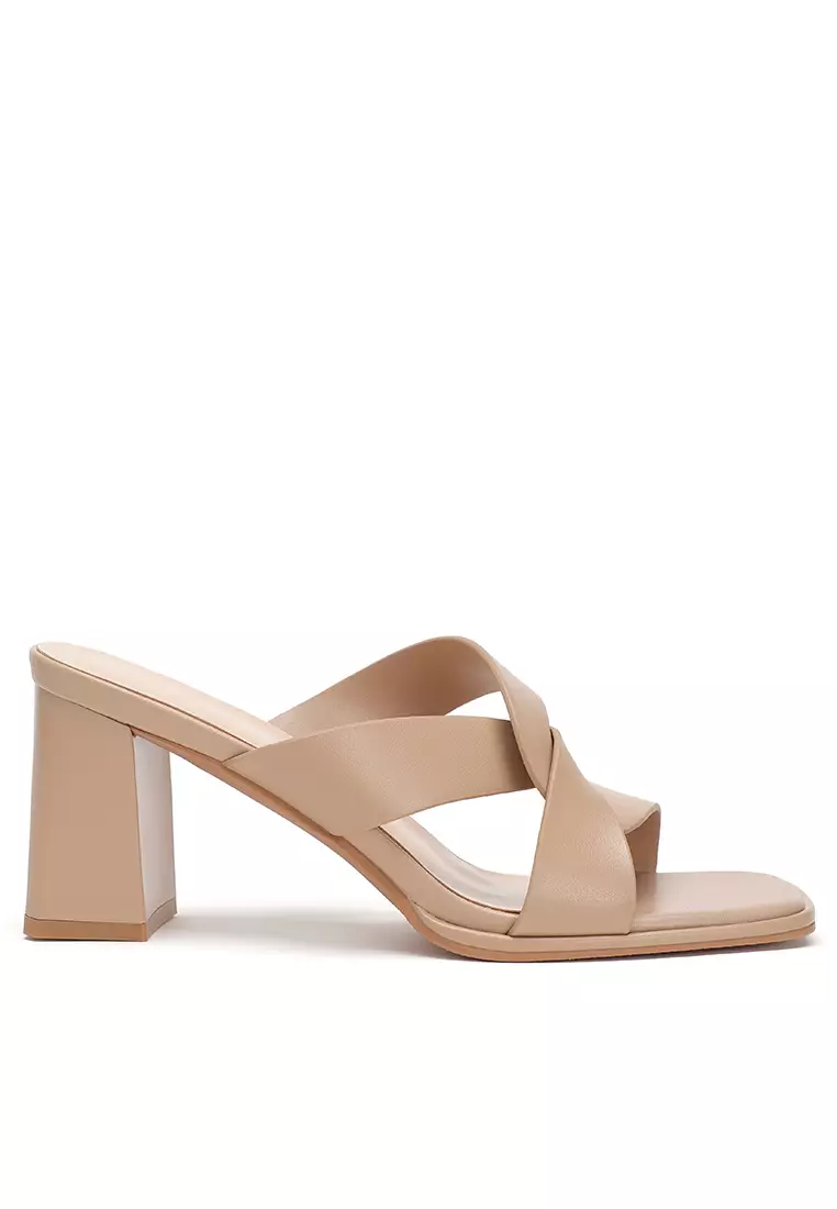 Discount on Twenty Eight Shoes  shoes - SKU: 7CM Cross Strap Slip-on Sandals BY1172-8