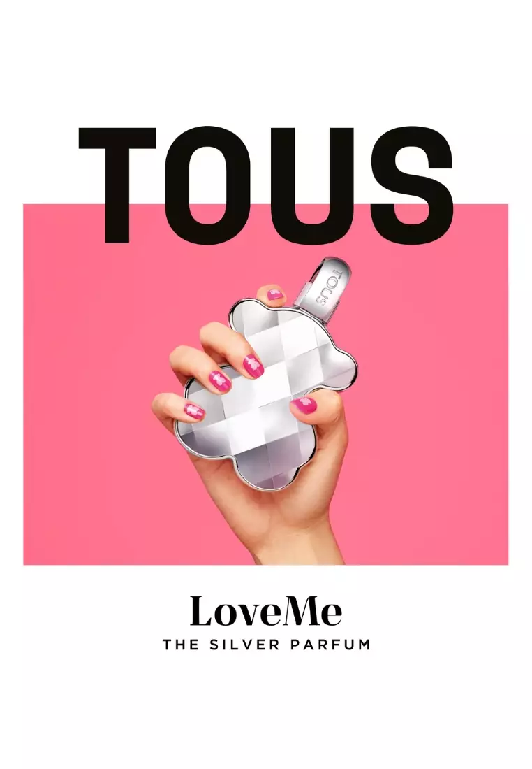 Tous Love Me The Silver Women EDP 90 ml - Parfum Wanita